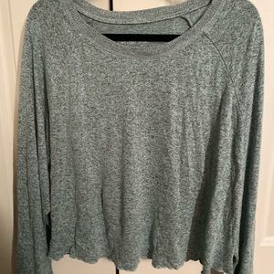 Live Laugh Dream Long sleeve. Size XL, Blue toned